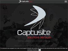 Tablet Screenshot of captusite.fr